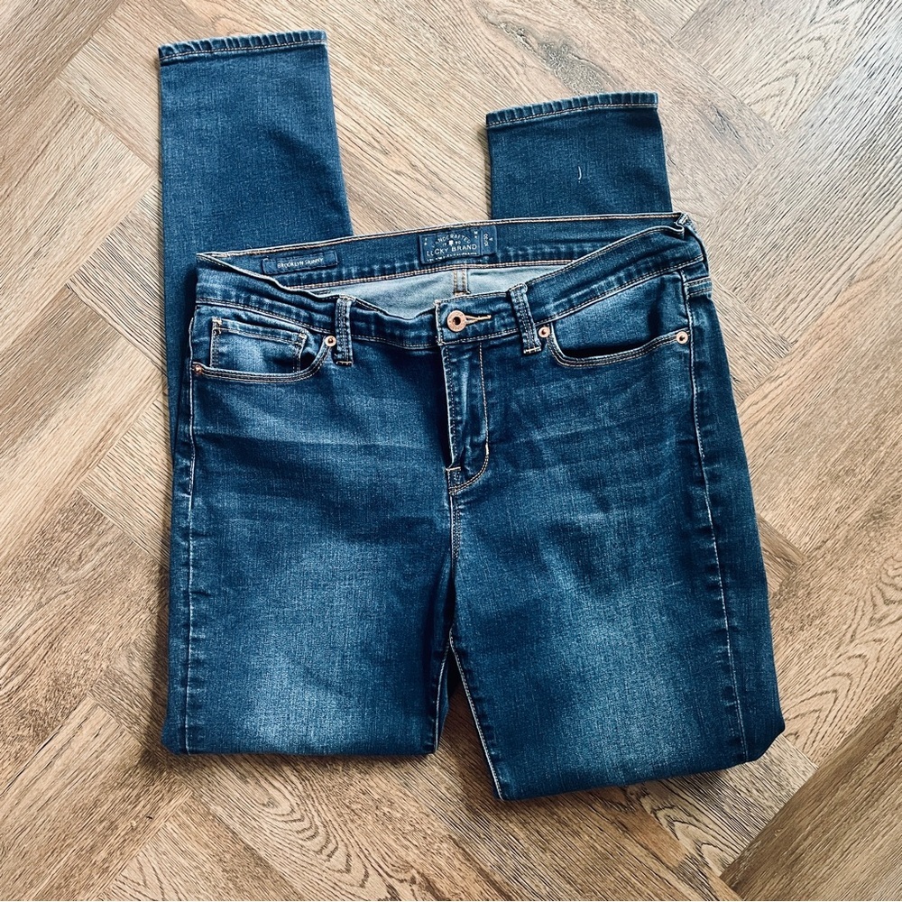 Lucky Brand Brooklyn Skinny Women's Blue Jeans 10 30